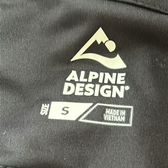 Alpine Design black tank dress with tucked bodice. Size Small.  Good condition. - Picture 2 of 10